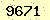 請輸入此驗證碼 : 9671