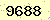 請輸入此驗證碼 : 9688
