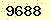 請輸入此驗證碼 : 9688