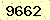 請輸入此驗證碼 : 9662