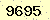 請輸入此驗證碼 : 9695