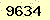 請輸入此驗證碼 : 9634