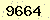 請輸入此驗證碼 : 9664
