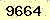 請輸入此驗證碼 : 9664