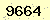 請輸入此驗證碼 : 9664