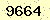 請輸入此驗證碼 : 9664