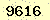 請輸入此驗證碼 : 9616