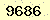請輸入此驗證碼 : 9686