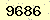 請輸入此驗證碼 : 9686