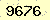請輸入此驗證碼 : 9676
