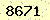 請輸入此驗證碼 : 8671