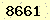 請輸入此驗證碼 : 8661