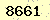 請輸入此驗證碼 : 8661