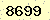 請輸入此驗證碼 : 8699