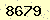 請輸入此驗證碼 : 8679