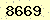 請輸入此驗證碼 : 8669