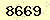 請輸入此驗證碼 : 8669