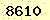 請輸入此驗證碼 : 8610