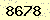 請輸入此驗證碼 : 8678