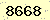請輸入此驗證碼 : 8668