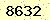 請輸入此驗證碼 : 8632