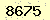 請輸入此驗證碼 : 8675