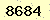 請輸入此驗證碼 : 8684