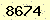 請輸入此驗證碼 : 8674