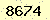 請輸入此驗證碼 : 8674