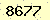 請輸入此驗證碼 : 8677