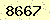 請輸入此驗證碼 : 8667