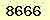 請輸入此驗證碼 : 8666