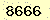 請輸入此驗證碼 : 8666
