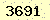 請輸入此驗證碼 : 3691