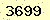 請輸入此驗證碼 : 3699