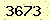 請輸入此驗證碼 : 3673