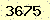 請輸入此驗證碼 : 3675