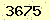 請輸入此驗證碼 : 3675