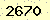 請輸入此驗證碼 : 2670
