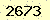 請輸入此驗證碼 : 2673