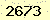請輸入此驗證碼 : 2673