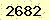 請輸入此驗證碼 : 2682
