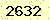 請輸入此驗證碼 : 2632