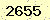 請輸入此驗證碼 : 2655