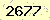 請輸入此驗證碼 : 2677