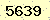 請輸入此驗證碼 : 5639