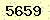 請輸入此驗證碼 : 5659