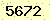 請輸入此驗證碼 : 5672