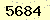 請輸入此驗證碼 : 5684