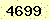 請輸入此驗證碼 : 4699